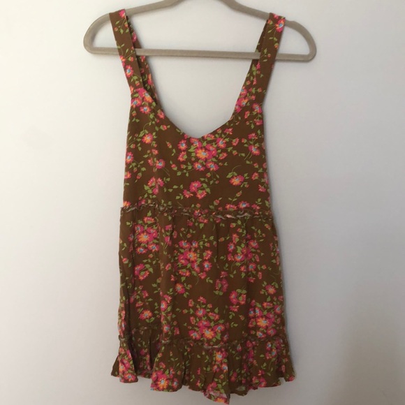 Matilda Jane floral woman’s cross cross tank top
